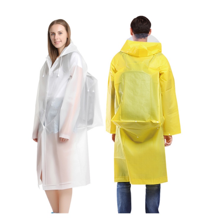 Jas Hujan Plastik EVA raincoat Poncho Rok All Size Transparant Ringan Dewasa PREMIUM QUALITY