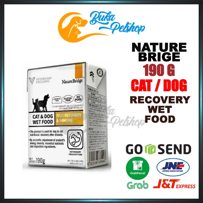 NATURE BRIDGE RECOVERY WET FOOD 190G