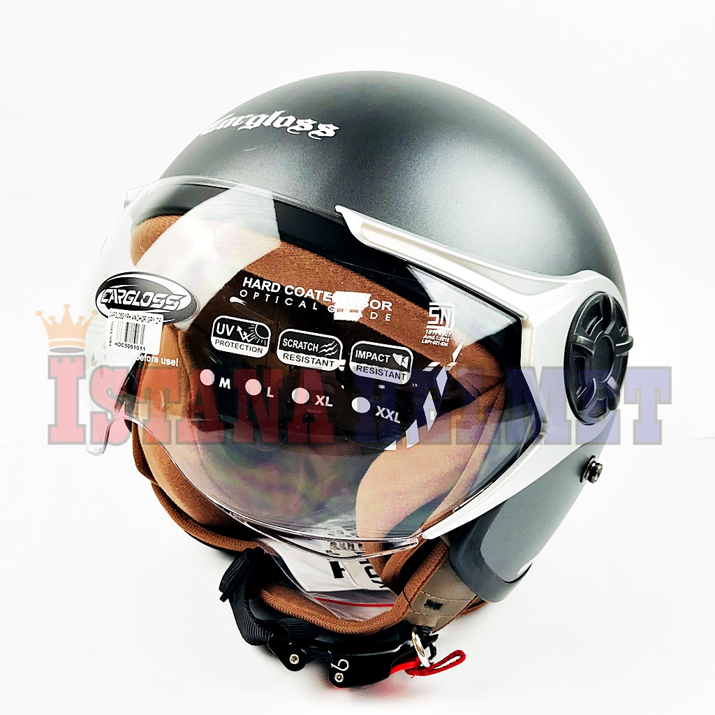 HELM CARGLOSS YRH HIJAB ANCHOR GREY DOFF