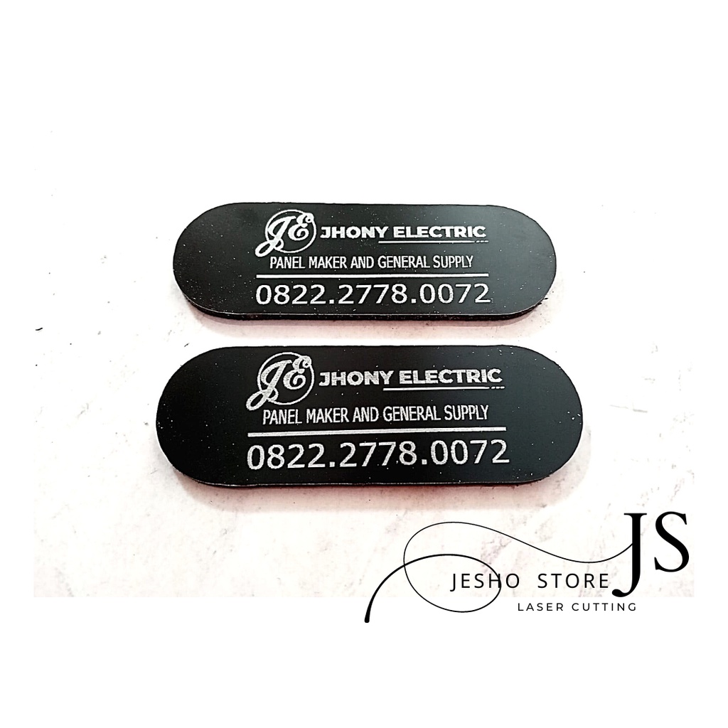 

Name Tag ACP Hitam