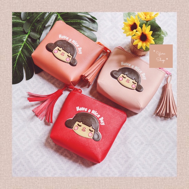 Dompet Koin Motif Magical Doremi | Coin Wallet Have A Nice Day | Yurashop