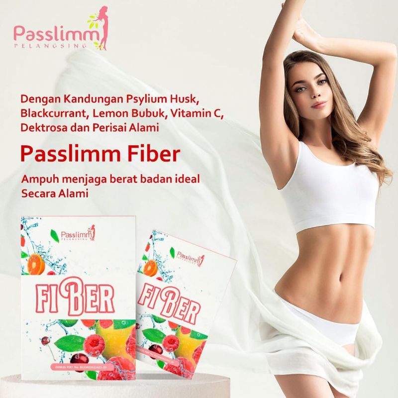 PASSLIMM FIBER MEMBANTU MENJAGA BERAT BADAN DAN MELANCARKAN PENCERNAAN