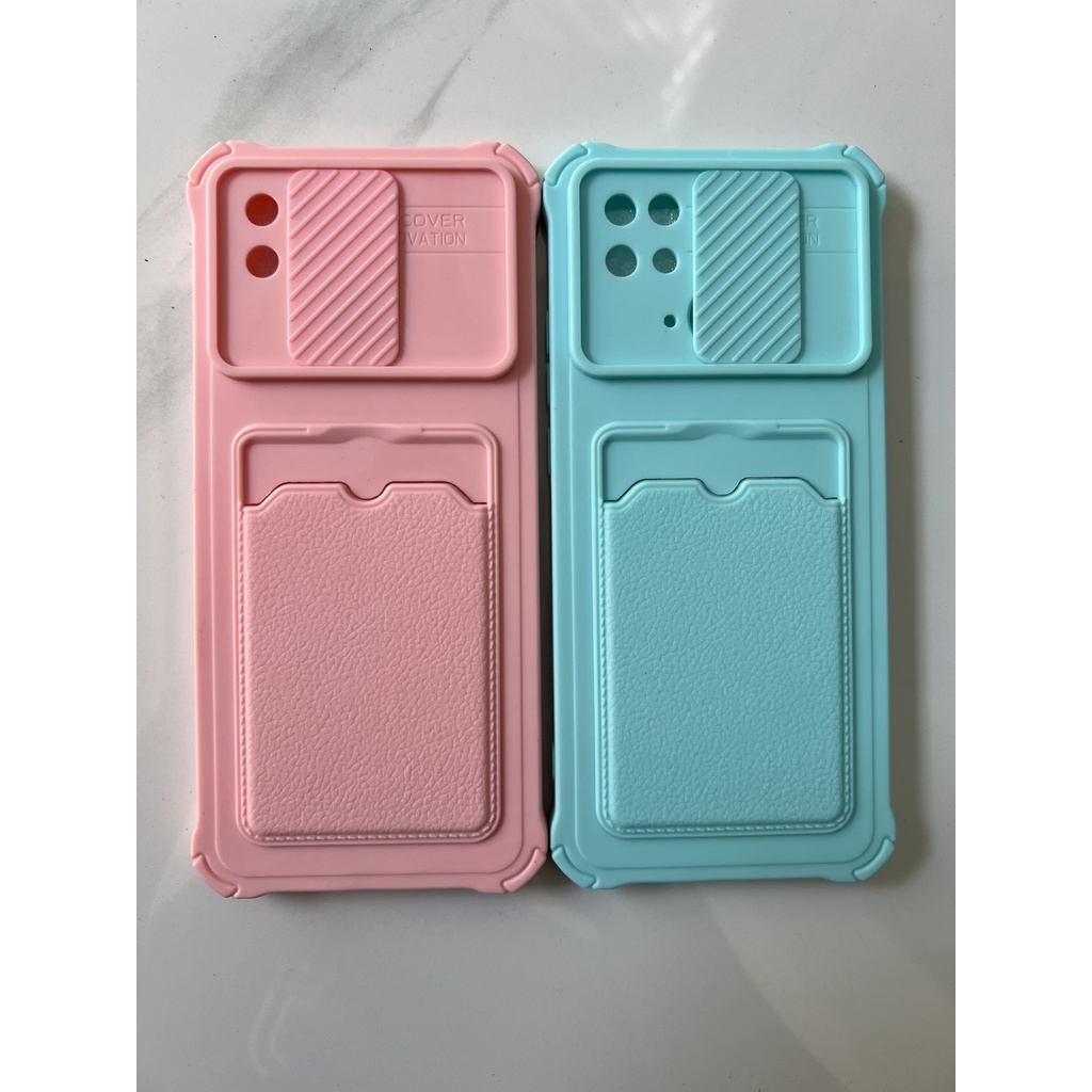 Soft Case Slide Camera Slot Card Samsung a10s A20s A03s A13 4g A03 Core