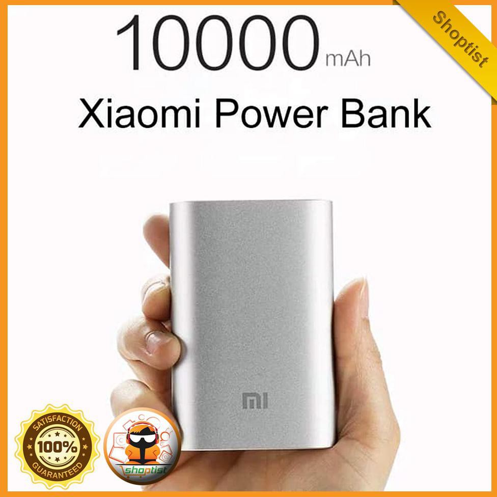 Powerbank Xiaomi 10000Mah Original Mi Powerbank Ori Pb (Silver) SPTB490
