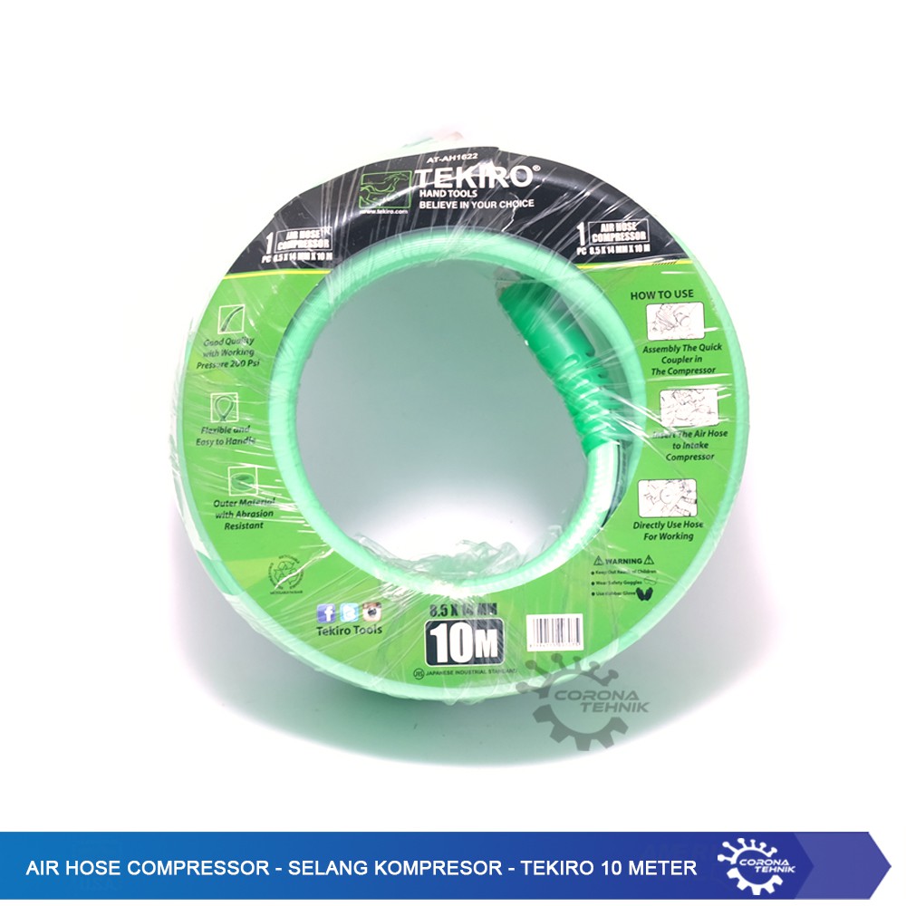 Air Hose Compressor - Selang Kompresor Tekiro 10 meter