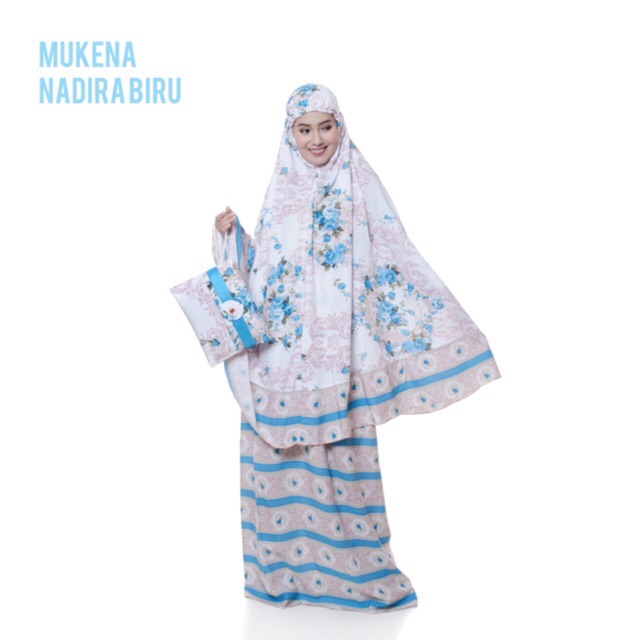 PUSAT MUKENA TASIK - MUKENA RAYON BALI NADIRA DEWASA (BEST SELLER)