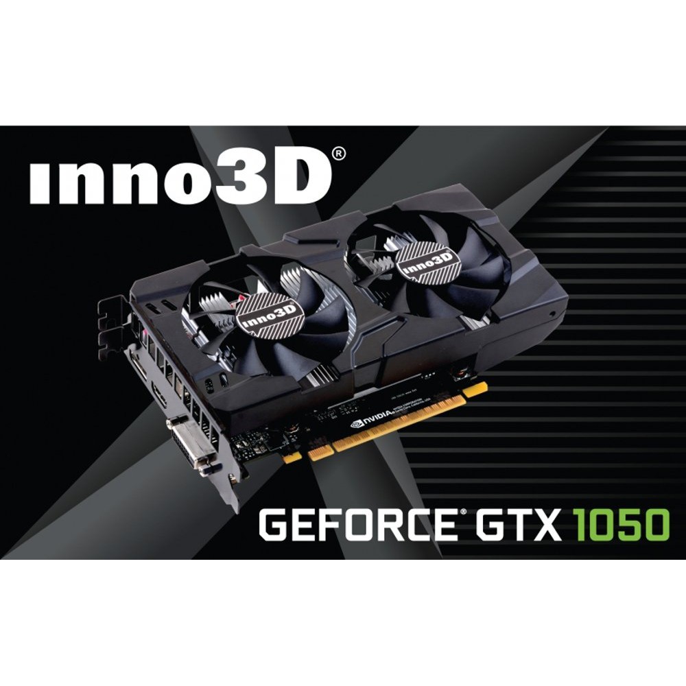 Promo INNO 3D GTX 1050 2GB TWIN X DDR5 GARANSI RESMI Berkualitas