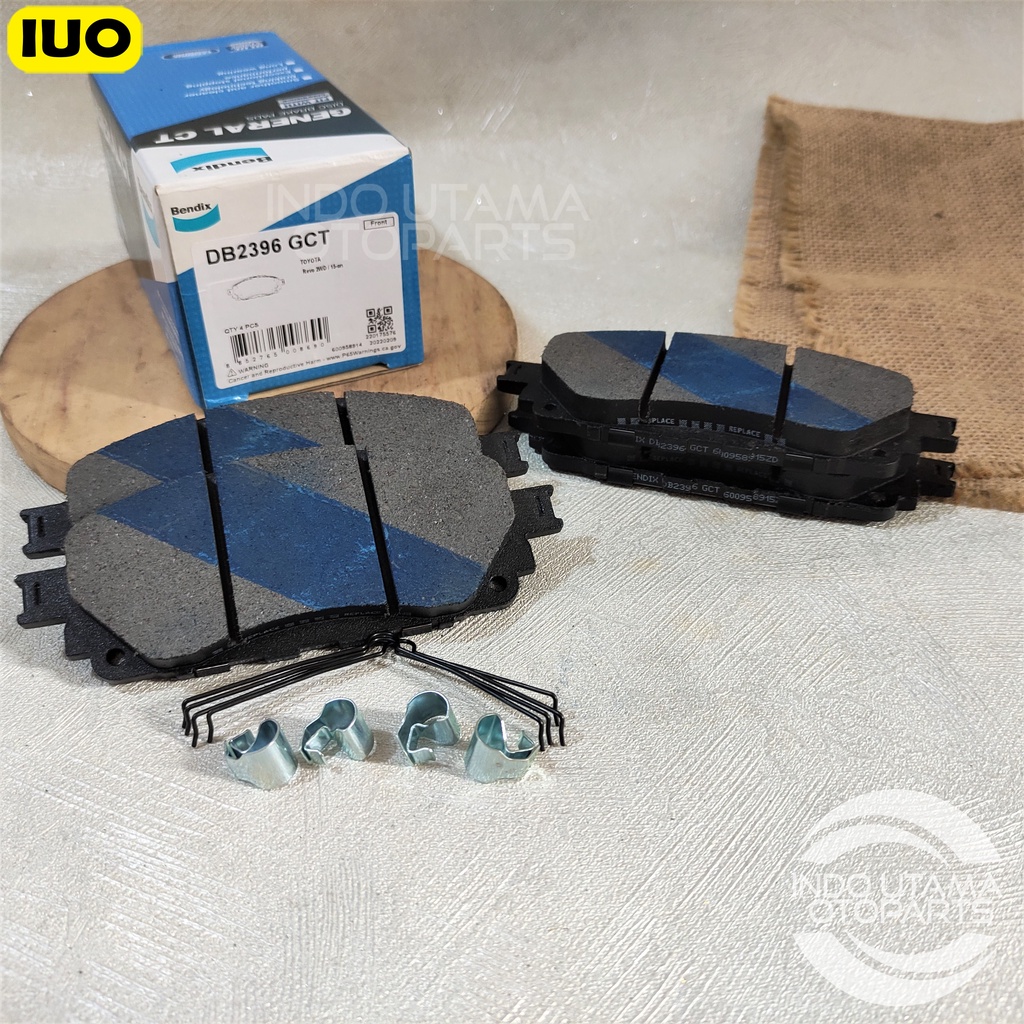 Kampas Rem Innova Reborn BENDIX Brake Pad DB 2396 GCT