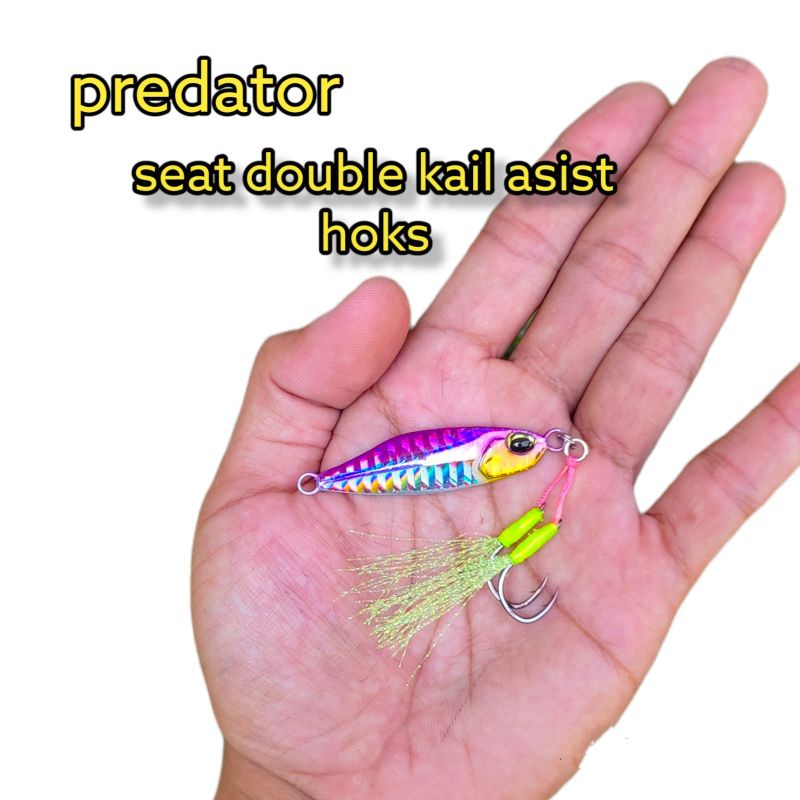 Metal jig jig seat kail asist 15g microjig 15g umpan casting 15g umpan jig 15g metal jig 7g umpan ji