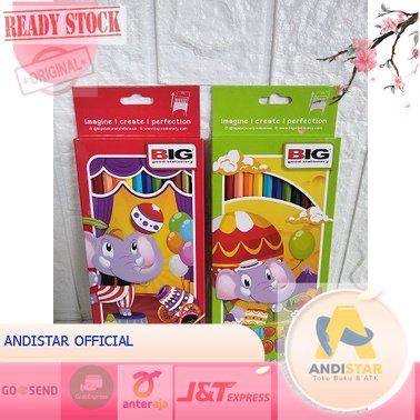 

BIG PEWARNA / PENSIL WARNA BIG CP 5001 12W PANJANG