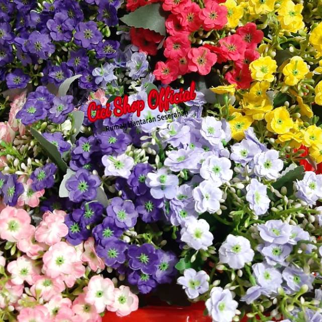 Bunga artificial/bunga mawar plastik/bunga artifisial/bunga mini/hiasan hantaran/mahar kawin