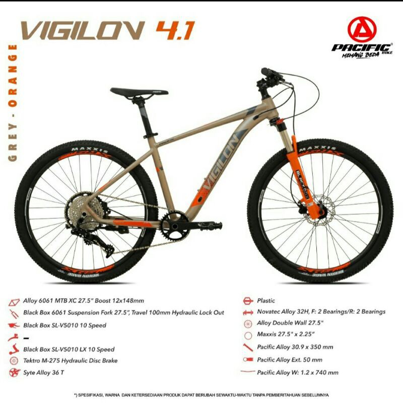 MTB vigilon 4.1 pacific 27,5