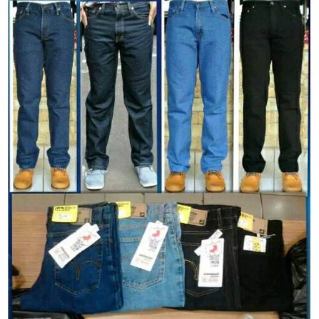 Celana Jeans Lois Standard Premium All Varian Ukuran 27 - 32