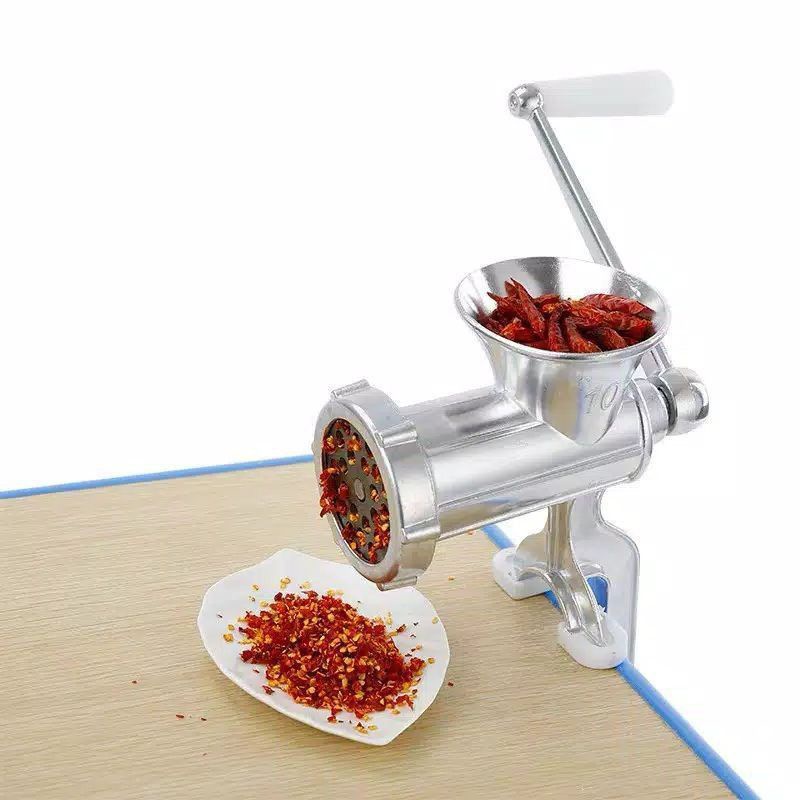 Alat Penggiling daging Manual Vipoo A12# - Mincer Stainless Penggiling Daging Manual Vipoo