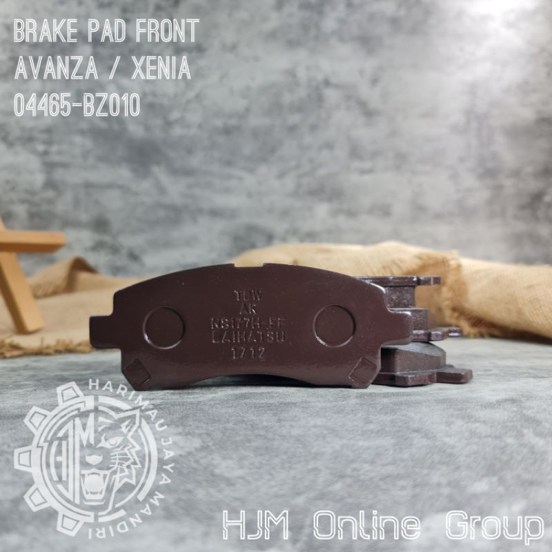 BRAKE DISC PAD - KAMPAS REM DEPAN AVANZA / XENIA / RUSH / TERIOS