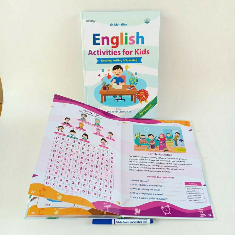 Buku english activities for kids EFK