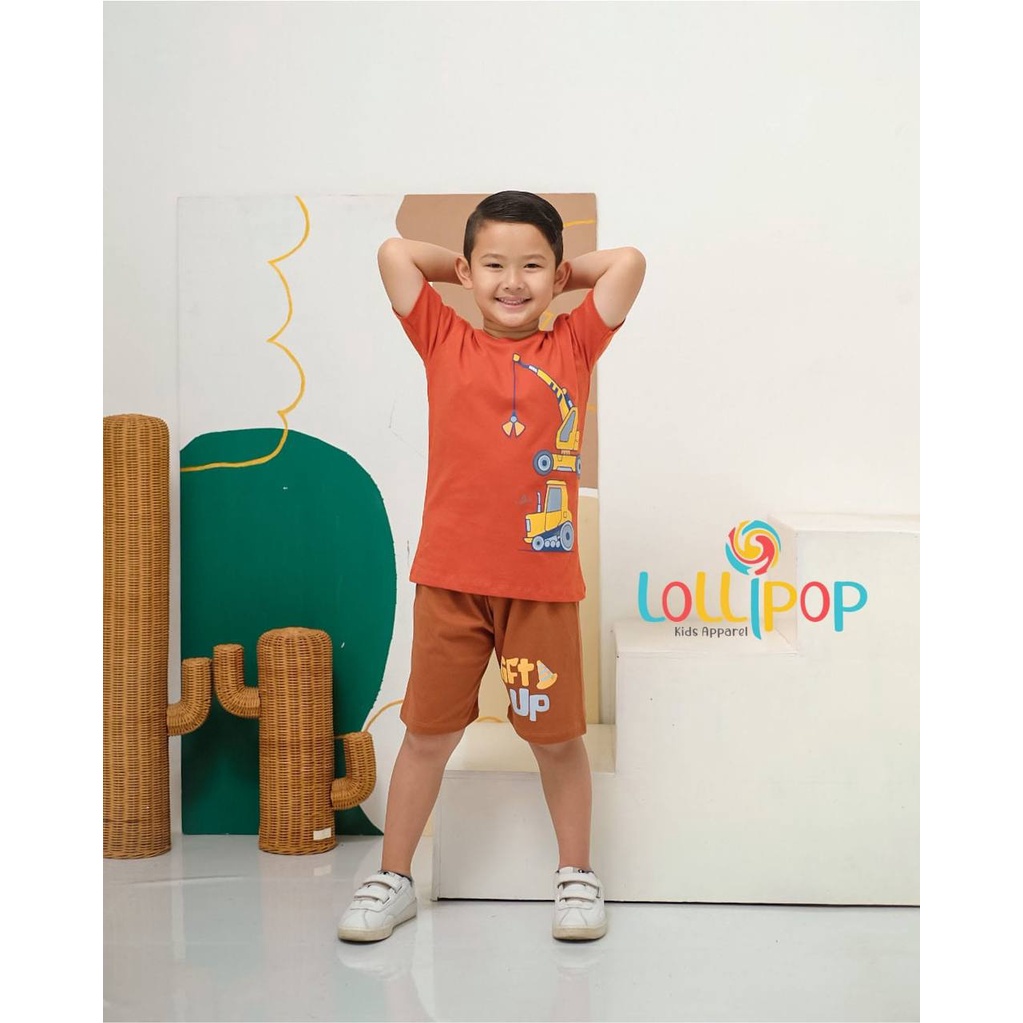 Setelan anak The Excavator Series by Lollipop