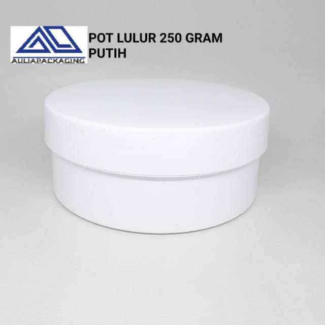 Pot lulur 250 gram putih