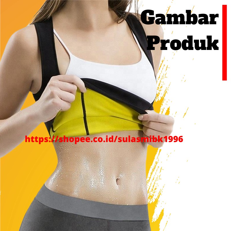 Korset Bakar Lemak Perut Cami Hot Shaper Neotex Original Korset Pengecil Perut Pembakar Lemak