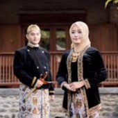 Set Baju Couple Beskap adat jawa-solo BORDIR.