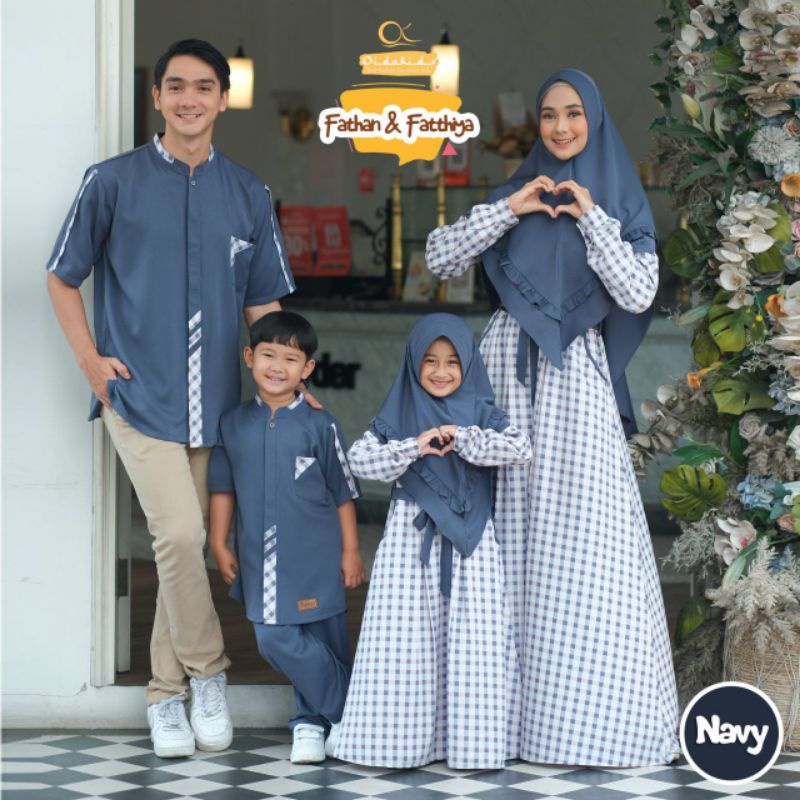 COUPLE KOKO FATHAN & GAMIS FATTHIYA ORIGINAL BY OIDOKIDS