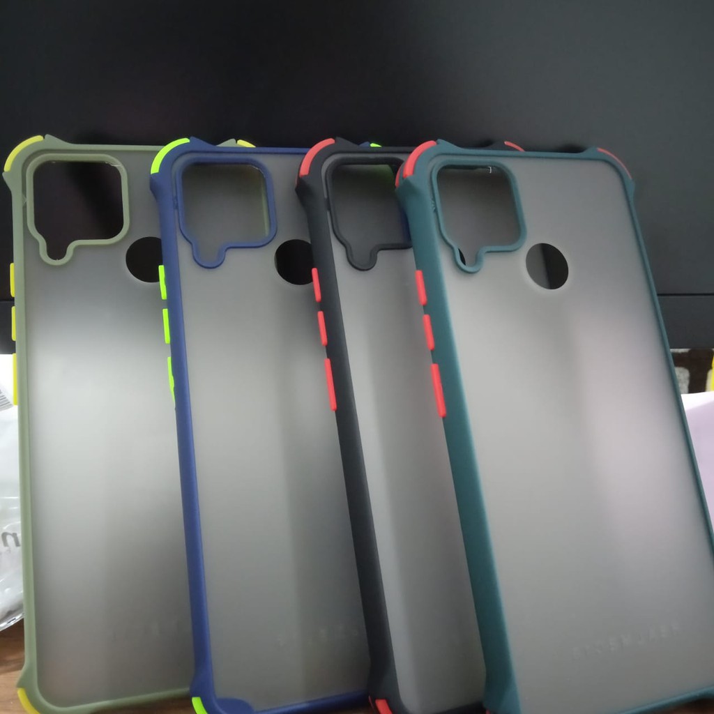 Softcase Handphone Realme C15 Bahan Tebal Dove Casing hp [QTOP.ID]