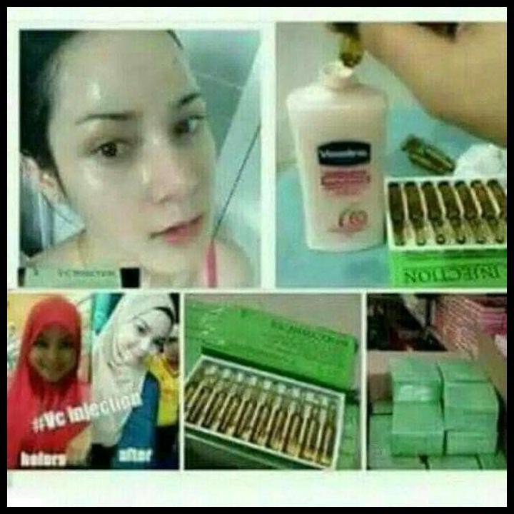 MURAH MERIAH VC INJECTION / VITAMIN C INJECTION / SERUM ORIGINAL (VITAMIN PEMUTIH)