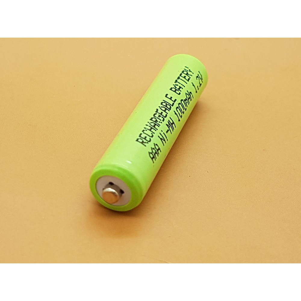 RECHARGEABLE BATTERY AAA NI-MH 1000mAh 1.2V / batterai charger