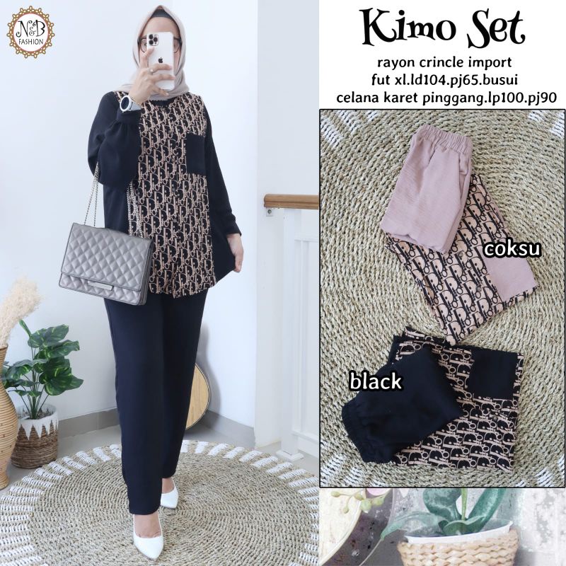 KIMO SET MAXY SET N&amp;B