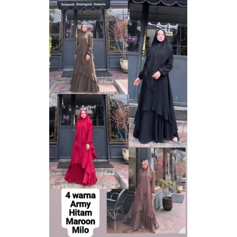 GAMIS KAMILA SYAR'I BY AVRILIA HIJAB