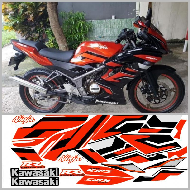striping ninja rr 2015 orange