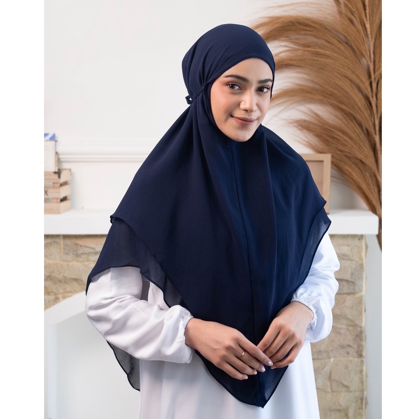 Khimar Raya Collection | Ceruti Babydoll Premium Instan 2 Layer Mewah dan Nyaman