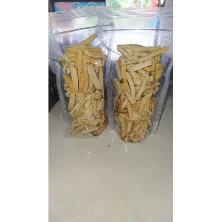 

Basreng Pedas Yahut Nampol Gurih Enak Original Exstra Daun Jeruk isi 100g Murah