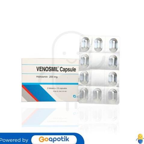 Jual VENOSMIL BOX 20 KAPSUL | Shopee Indonesia