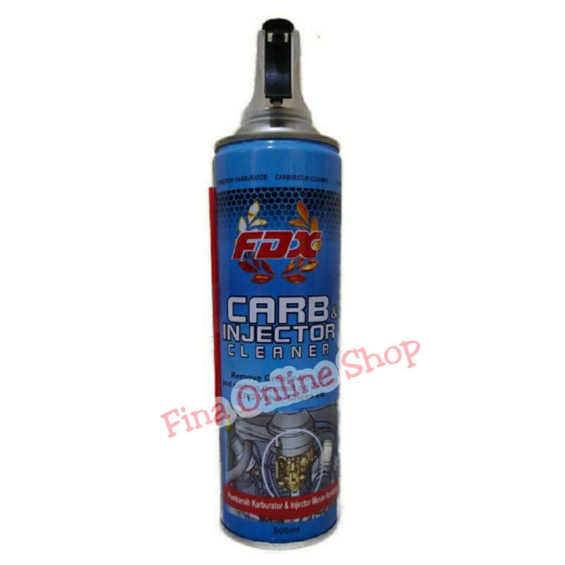 FDX Carb &amp; Injector Cleaner Pembersih Karburator &amp; Injector Mesin Kendaraan 500ml