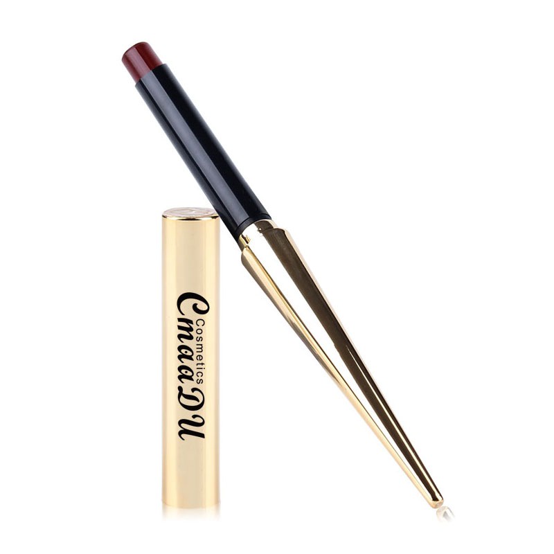 COD ORIGINAL CMAADU Gold Bullet Matte Lipstick Lipstik Warna Gold Bentuk Peluru