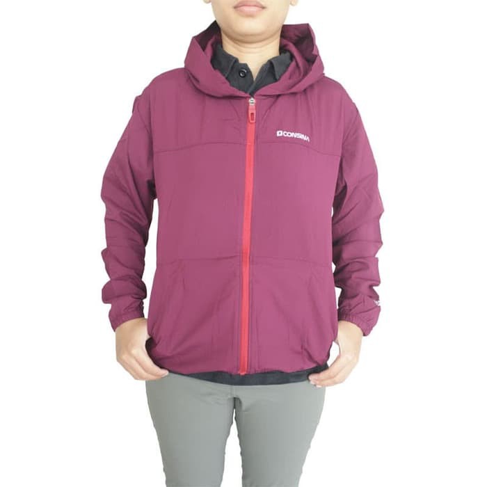 【Pasti Murah】 Consina Jaket wanita Emerald Jaket motor wanita - Merah XL Promo