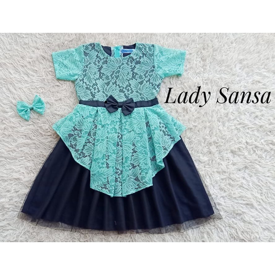 Dress Lady Sansa Anak Unik/Gaun Anak/Dress Anak