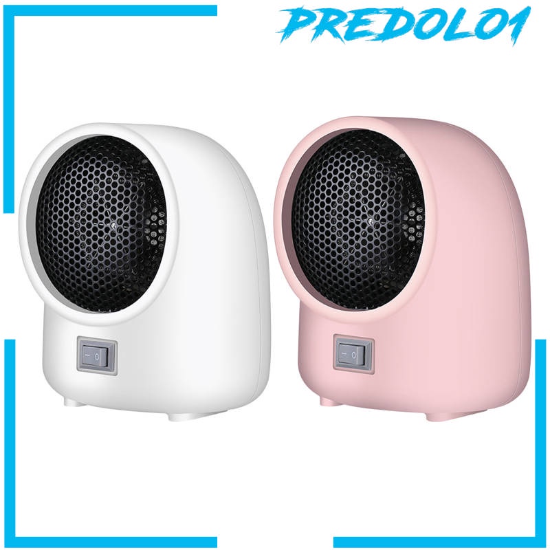 (Predolo1) Kipas Angin Penghangat Ruangan Elektrik Mini 400w Dengan Proteksi Overheat