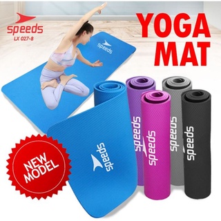 Matras Yoga 10mm / Yoga Mat SPEEDS 10mm ORIGINAL Bonus Tas