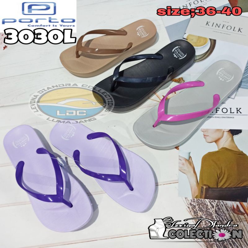 SANDAL JEPIT KARET EVA PORTO WANITA 3030L (36-40)