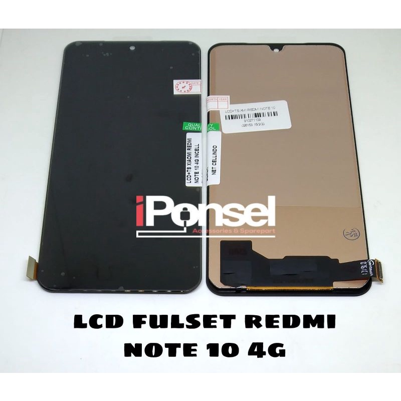 lcd fulset redmi note 10 4g incell