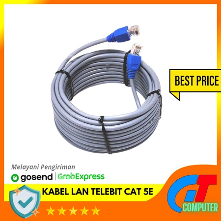 Kabel LAN Telebit Profesional CAT 5e Per Meter