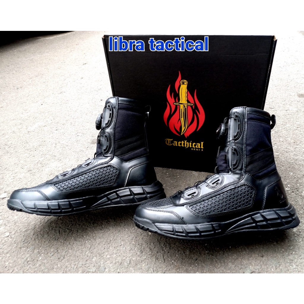 Sepatu pdl tactical tali putar libra extract centurion