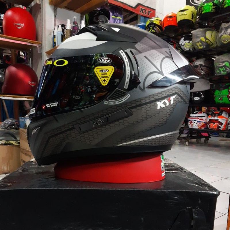 KYT HELM K2 RIDER PAKET GANTENG SPIDERMAN#1