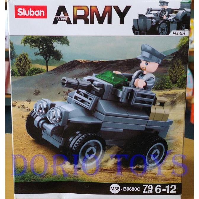 LEGO ARMY MOBIL TEMPUR M38-B0680C