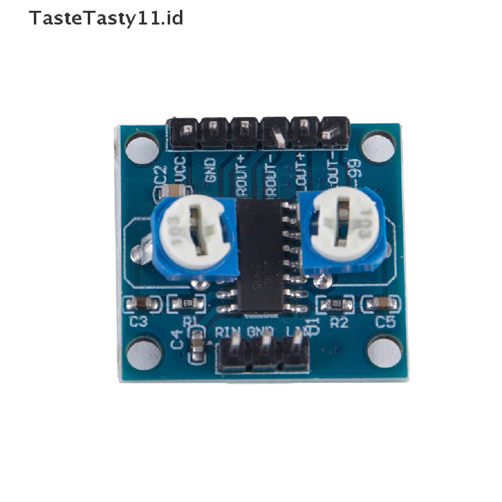 【TasteTasty】 PAM8406 Digital Amplifier Board With Volume Potentiometer 5Wx2 Stereo Module .