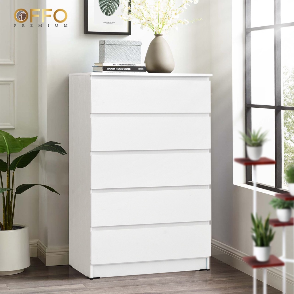 Offo Premium / CSD 5 DRAWER Lemari Rak Bertingkat Serbaguna Elegan Minimalis Kuat dan Kokoh
