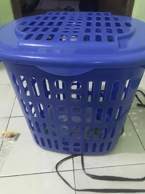 (khusus Gojek) Keranjang Pakaian Kotor Shinpo 327 Universe