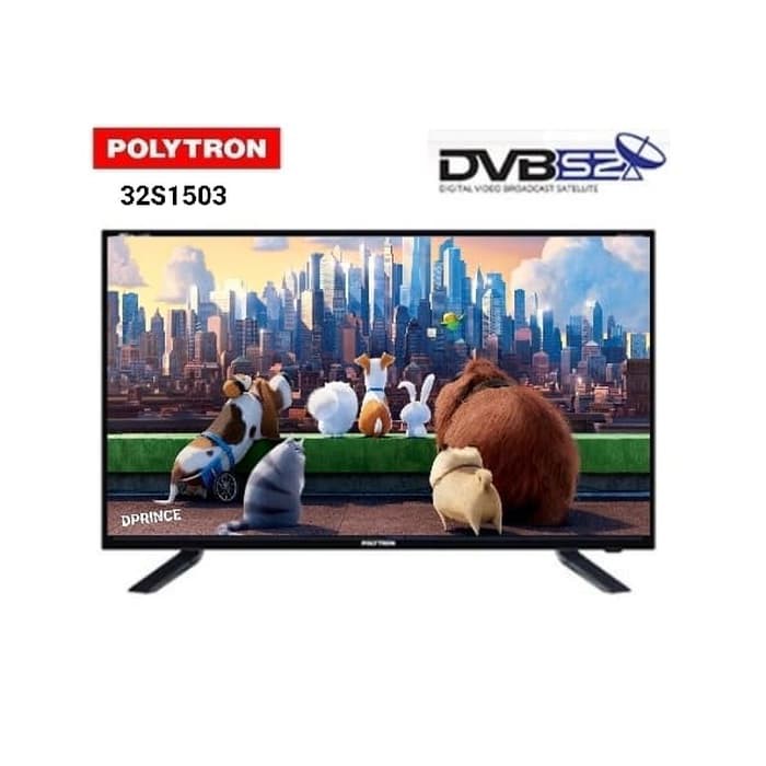 Paling Baru Polytron LED TV 3-in-1 Tuner PLD-32S1503 Unik